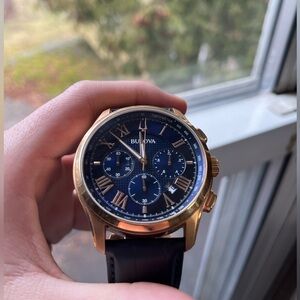 Two Bulova mens watches for sale